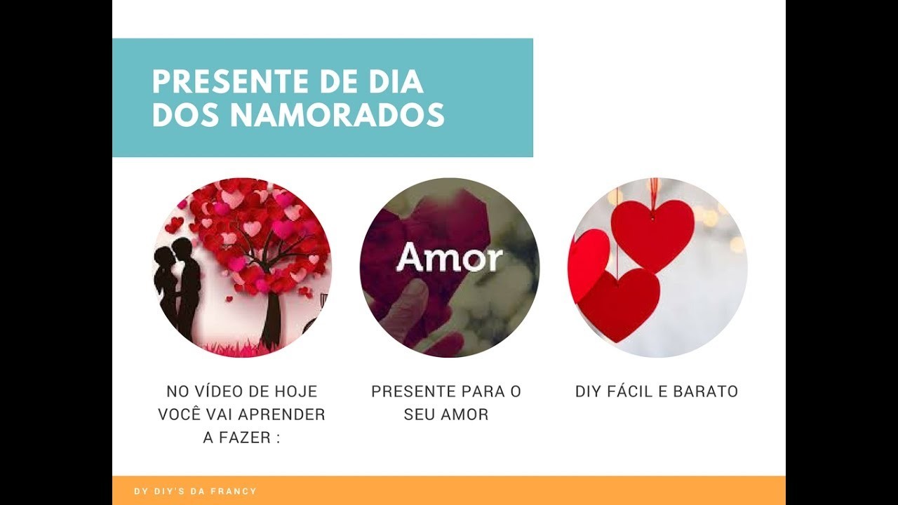 PRESENTE de DIA DOS NAMORADOS | DIY
