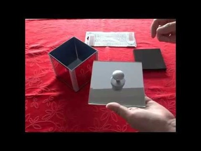 Como fazer Caixa Espelhada   DIY