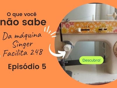 Como fazer Pontos Decorativos na Máquina Singer Facilita 248 | DIY costura