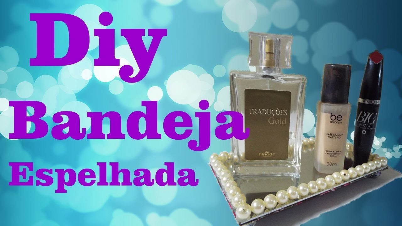 Diy Bandeja Espelhada