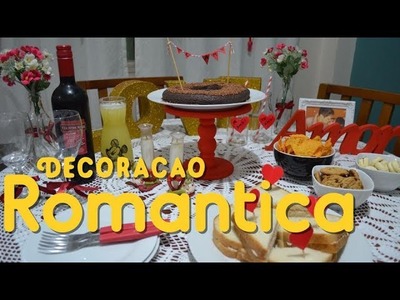 DIY Decoração Mesa Romântica • Por Estilo Jacky