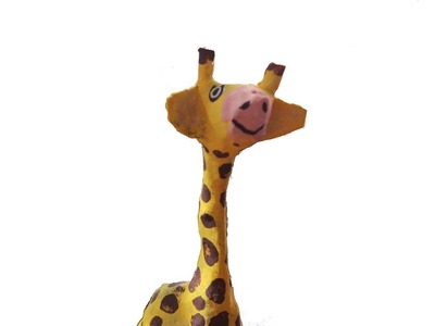 Girafinha de papel facil, como fazer passo a passo