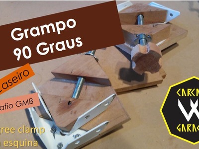 Grampo 90 Graus - 90 degree. corner clamp - Prensa esquina - JIG caseiro