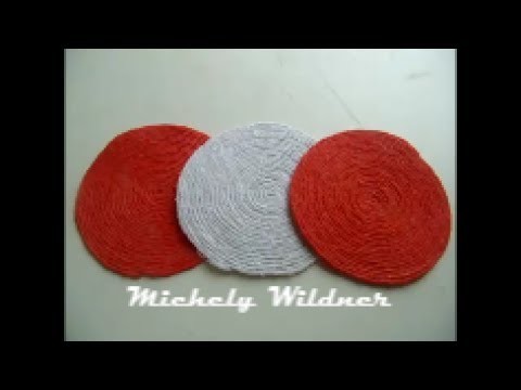 Porta copo de barbante muito fácil  - Diy