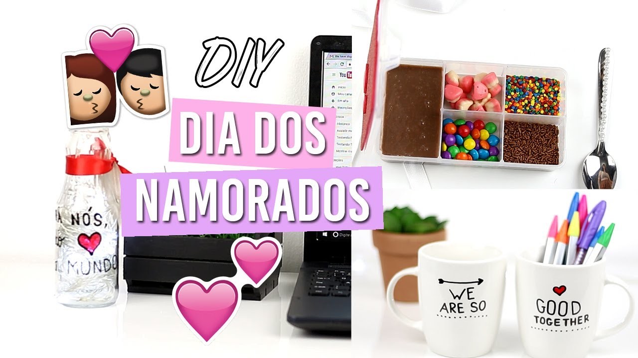 12 DIY DIA DOS NAMORADOS - Presentes baratinhos #DIYDIADOSNAMORADOS