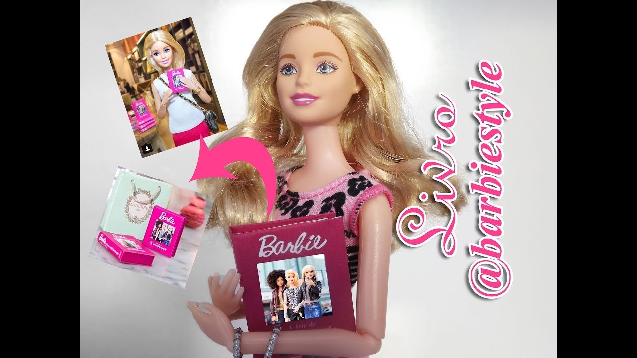 Como fazer MINI Livro Livro do instagram @BarbieStyle