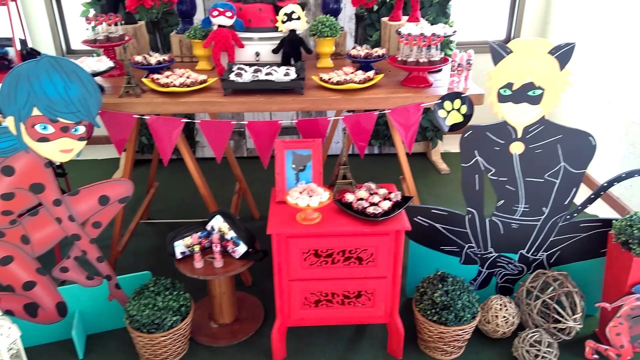 Decoração Ladybug​ - Marinete - Festa linda - Delícia de Sonho