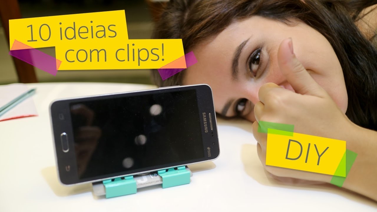 DIY: 10 ideias com clips!