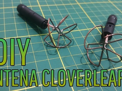 DIY Antena Cloverleaf - CP Antenna