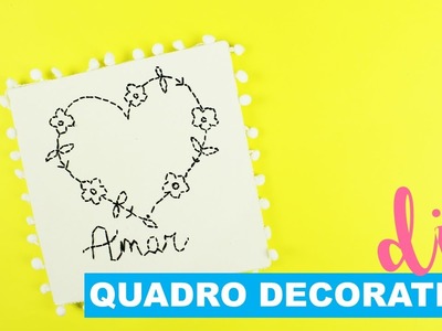 DIY: COMO FAZER QUADRO DE DECORAÇÃO |  PROSA DE DESIGNER