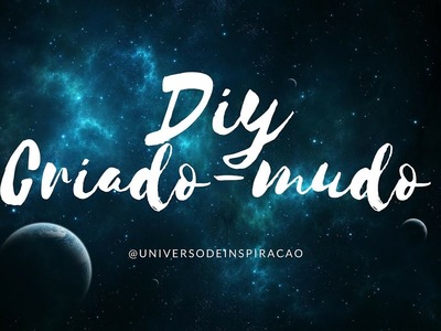 DIY - Criado-Mudo de Caixote Colorido