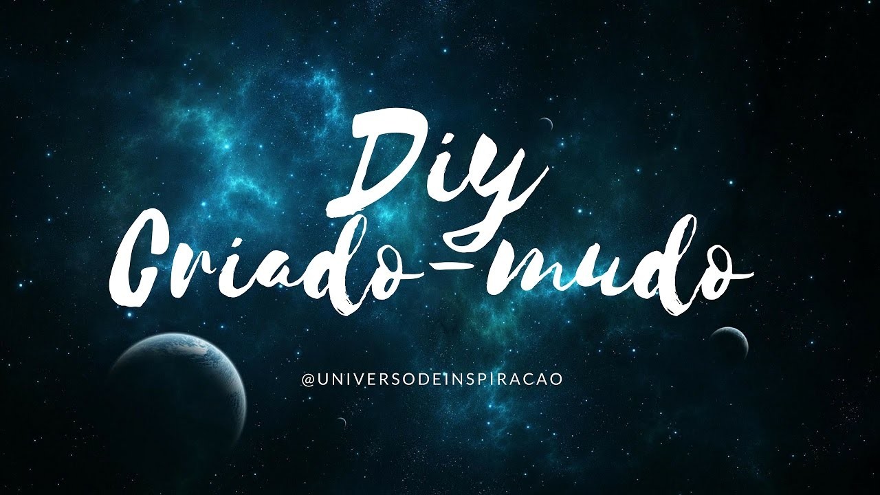 DIY - Criado-Mudo de Caixote Colorido