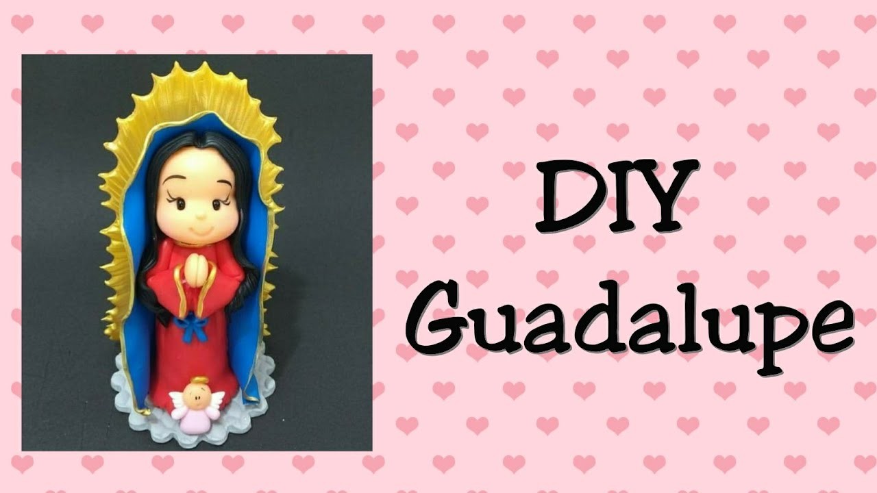 DIY | Nossa Senhora de Guadalupe | Santinha em Biscuit