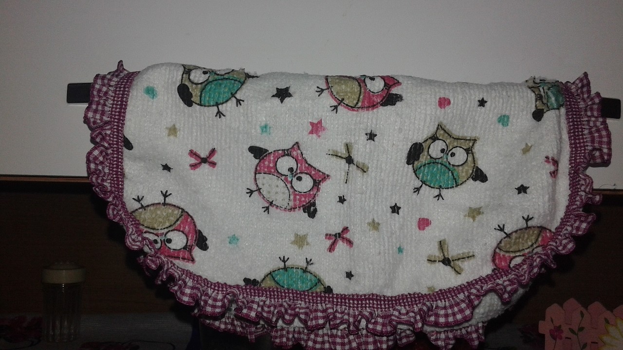 DIY-PEGADOR DE FOGÃO FEITO COM FLANELA-BY DANI CORDEIRO