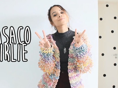 CASACO GIRLIE - Crochê