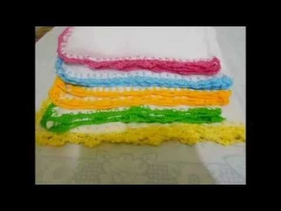 Como Fazer Bico de Fralda em Crochê