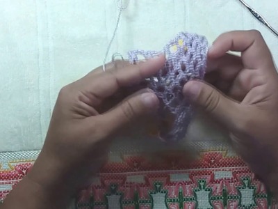 Como fazer crochê - Ponto rede de crochê