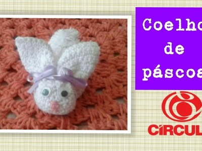 Versão destros: Coelhinho de Páscoa em crochê ( falso amigurumi) # Elisa Crochê