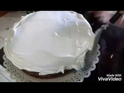 Decoração de bolo (Moana)-Delicia's da Silvania