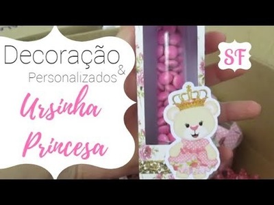 Decoração e Personalizados l Ursinha Princesa