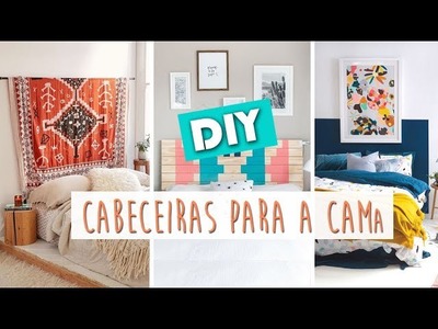DIY: Cabeceiras para a sua cama. 18 ideias faça você mesmo