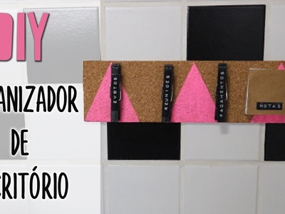 DIY COLETIVO: Organizador escritório. #Office