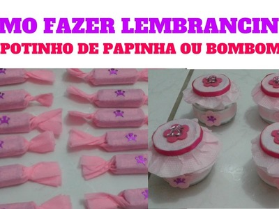 Diy: Decoração com Potinhos de Papinhas e Biss