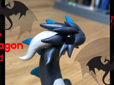 Simple Dragon Head Tutorial || Polymer Clay