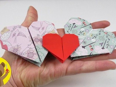 Aprenda a dobrar um coração lindo! | Ideia para dia dos namorados!