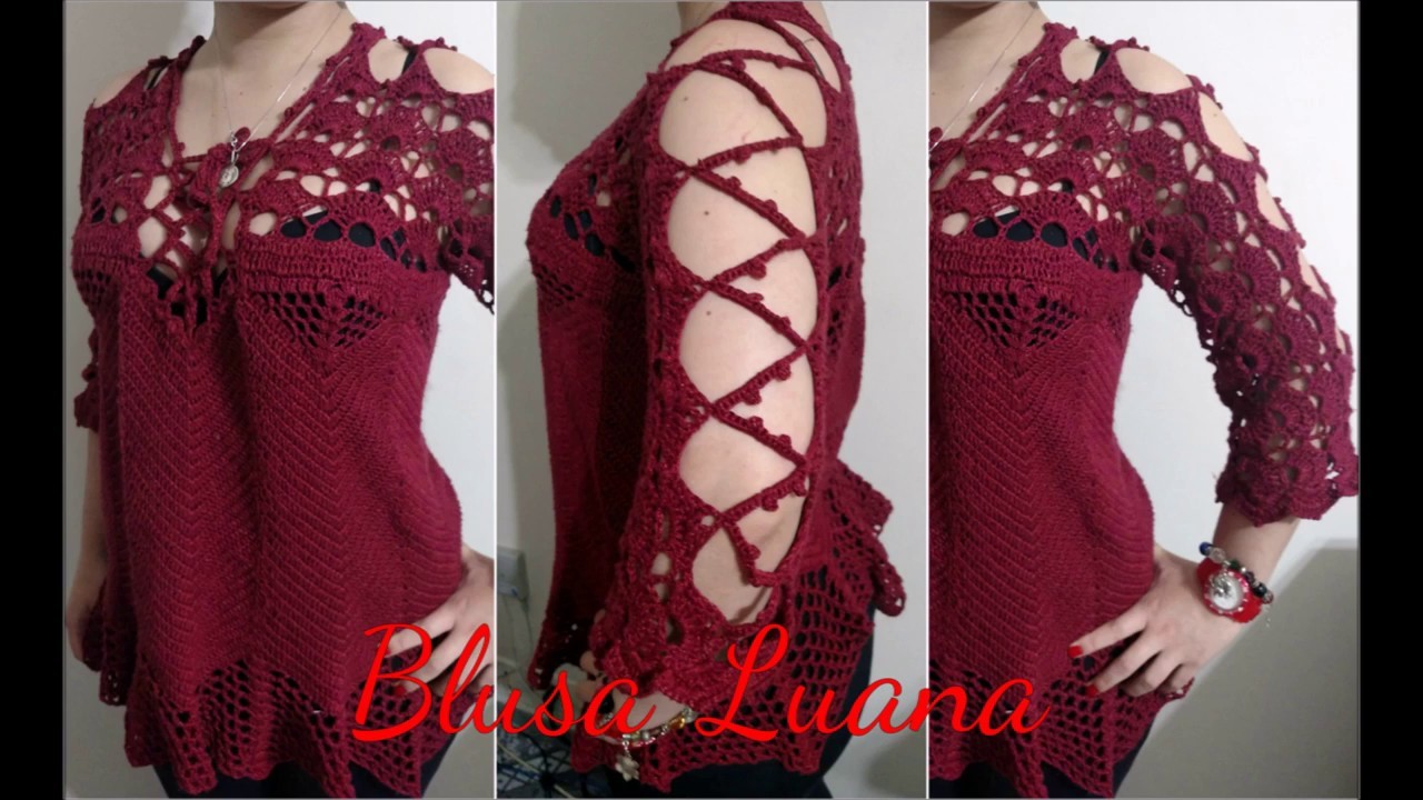 Blusa Luana Parte II_NÍVEL AVANÇADO_Por Neuzy Valim
