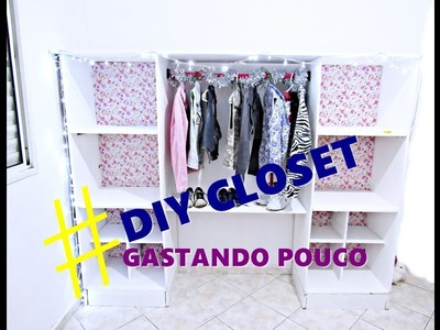 #Diário da Reforma 1  DIY  (faça seu mini closet gastando pouco)