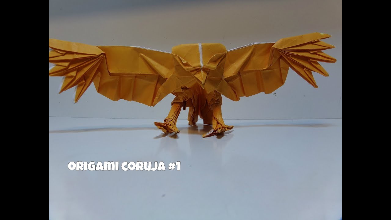 Origami Coruja #6 [Origamis Complexos] (Origami Owl)