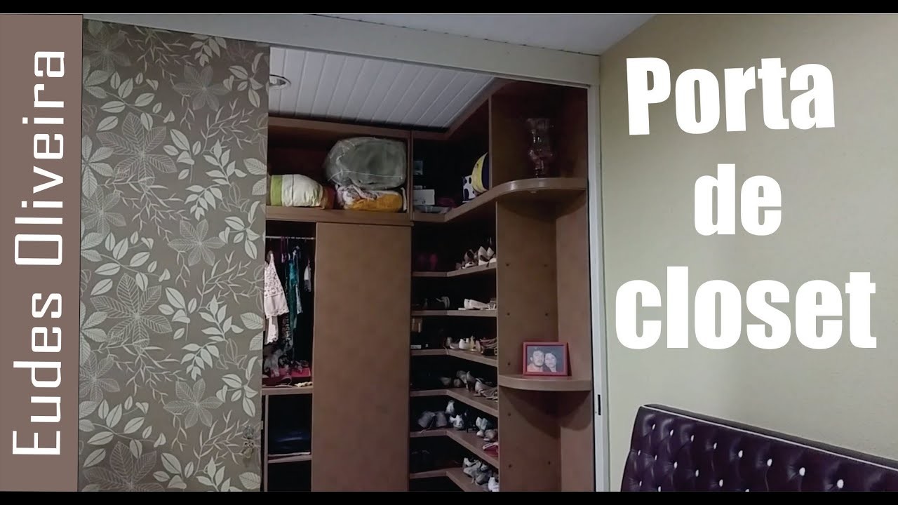 Porta deslizante para closet.  sliding door closet
