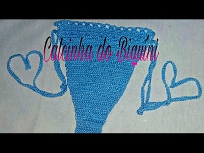 Tanga  em Crochê (part 2)