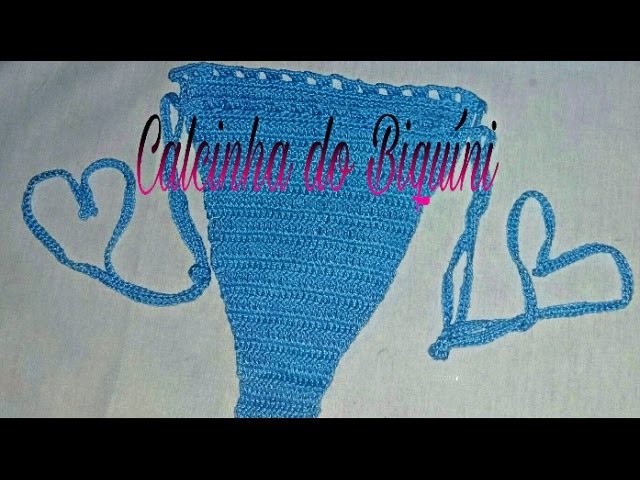Tanga  em Crochê (part 2)
