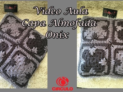 Capa de Almofada Onix em Croche