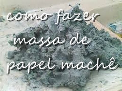 Como fazer massa de papel mache, divulgação de trabalhos de inscritos e agradecimentos