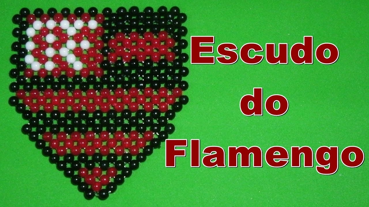 Escudo do Flamengo - Passo a Passo por fotos
