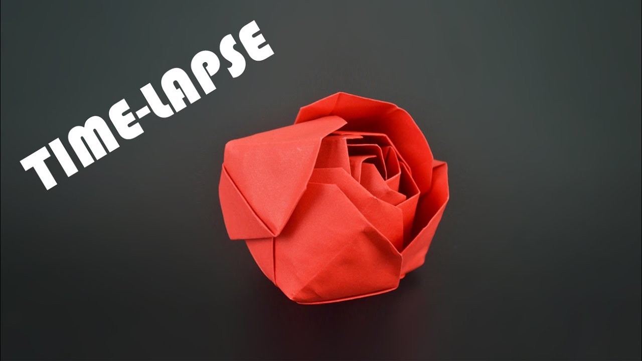 Origami Rosa Modular - Time-lapse