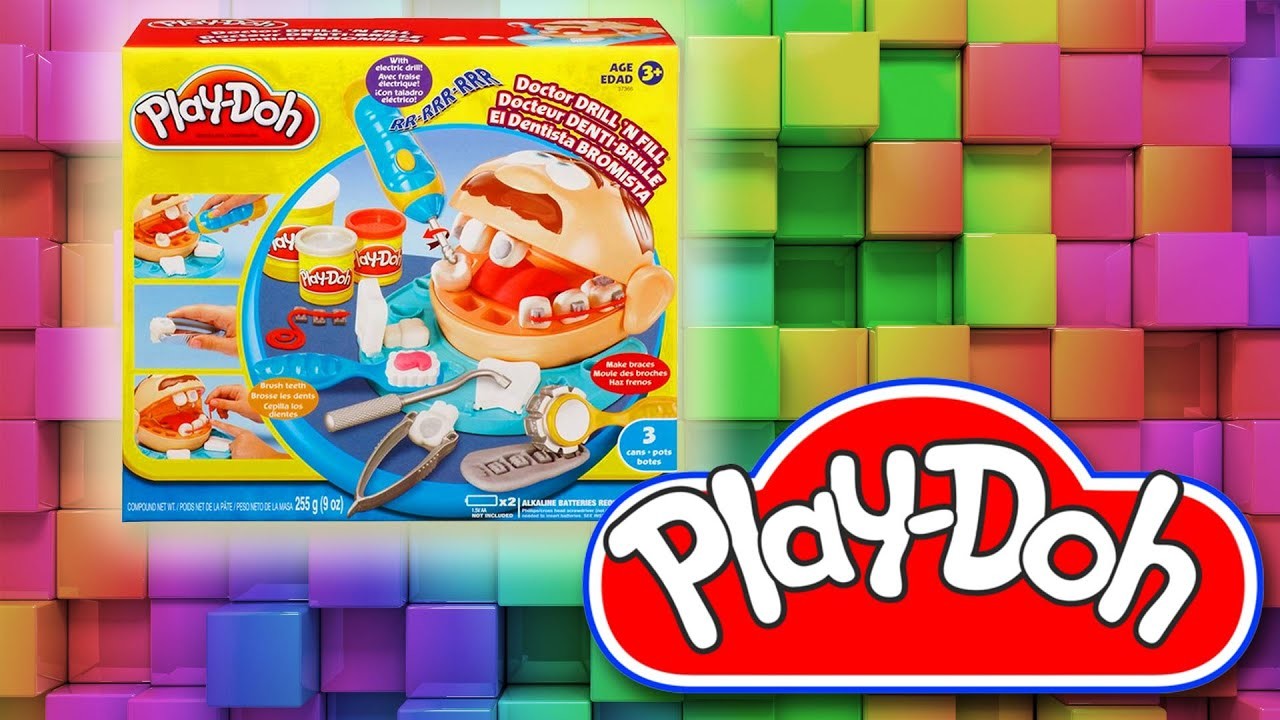 Brinquedo Dentista com Massinha Play-Doh