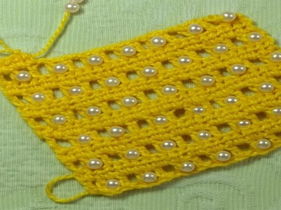 Como fazer crochê - Crochê com pedras