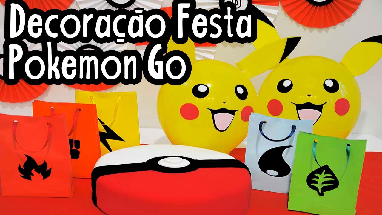 Decoração Festa Pokemon Go