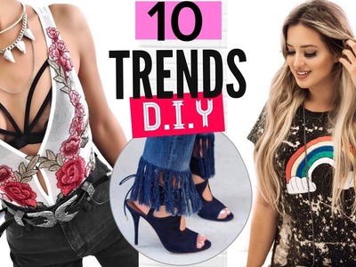 DIY : 10  trends que você mesma pode fazer