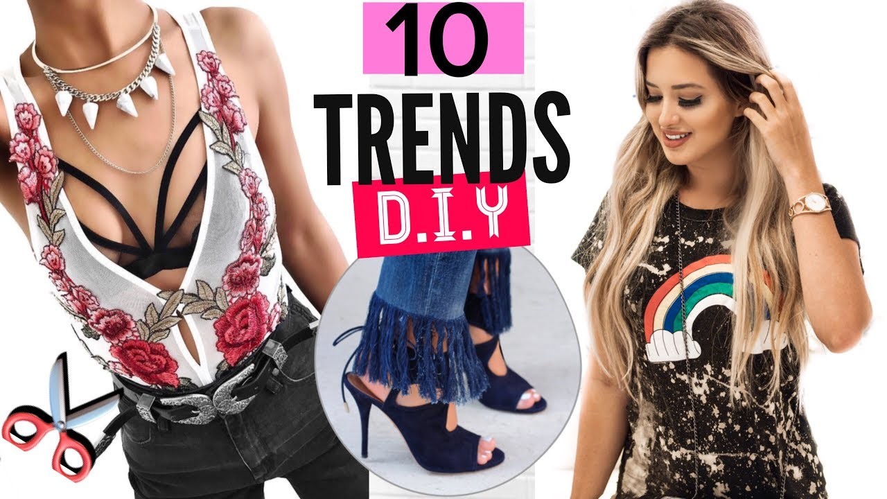 DIY : 10  trends que você mesma pode fazer