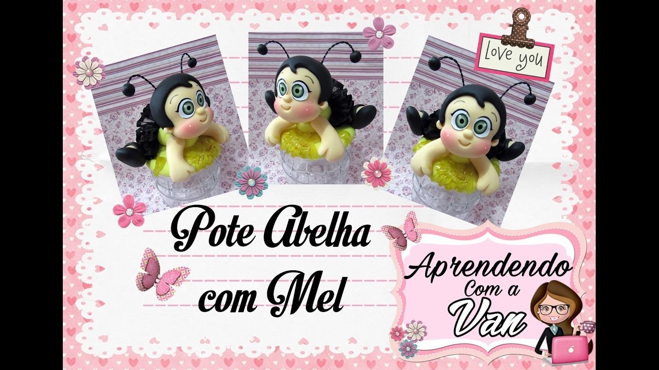(DIY) Pote Abelha com Mel (Maratona de Potes #5)