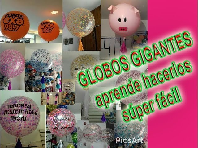 Globos Gigantes Decorados