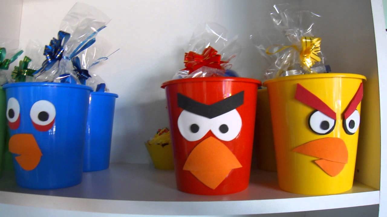 Dicas de decoração de festa infantil tema Angry Birds