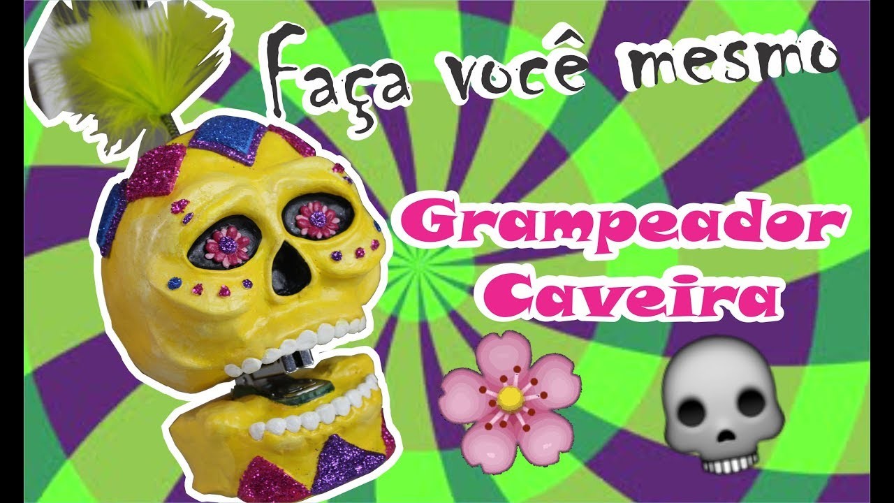 DIY: Grampeador Caveira