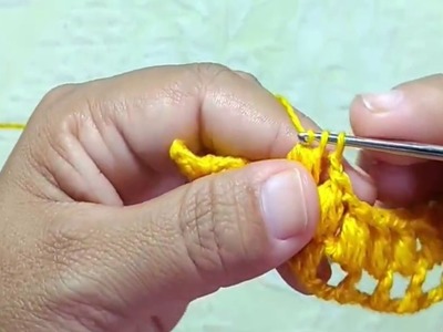 Como fazer crochê - Ponto puff