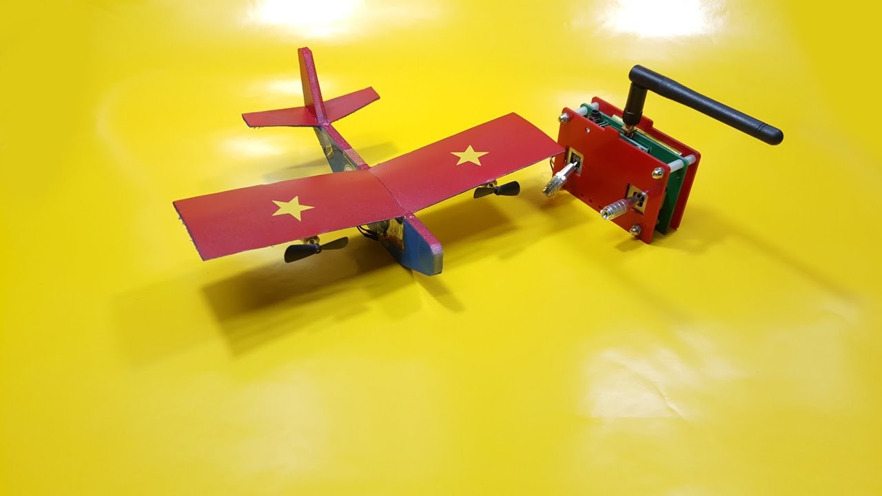 Como fazer um avião RC Super Mini